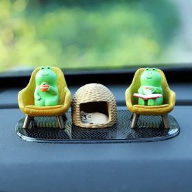 Frog Cure Car Ornaments (Option: Decoration4)